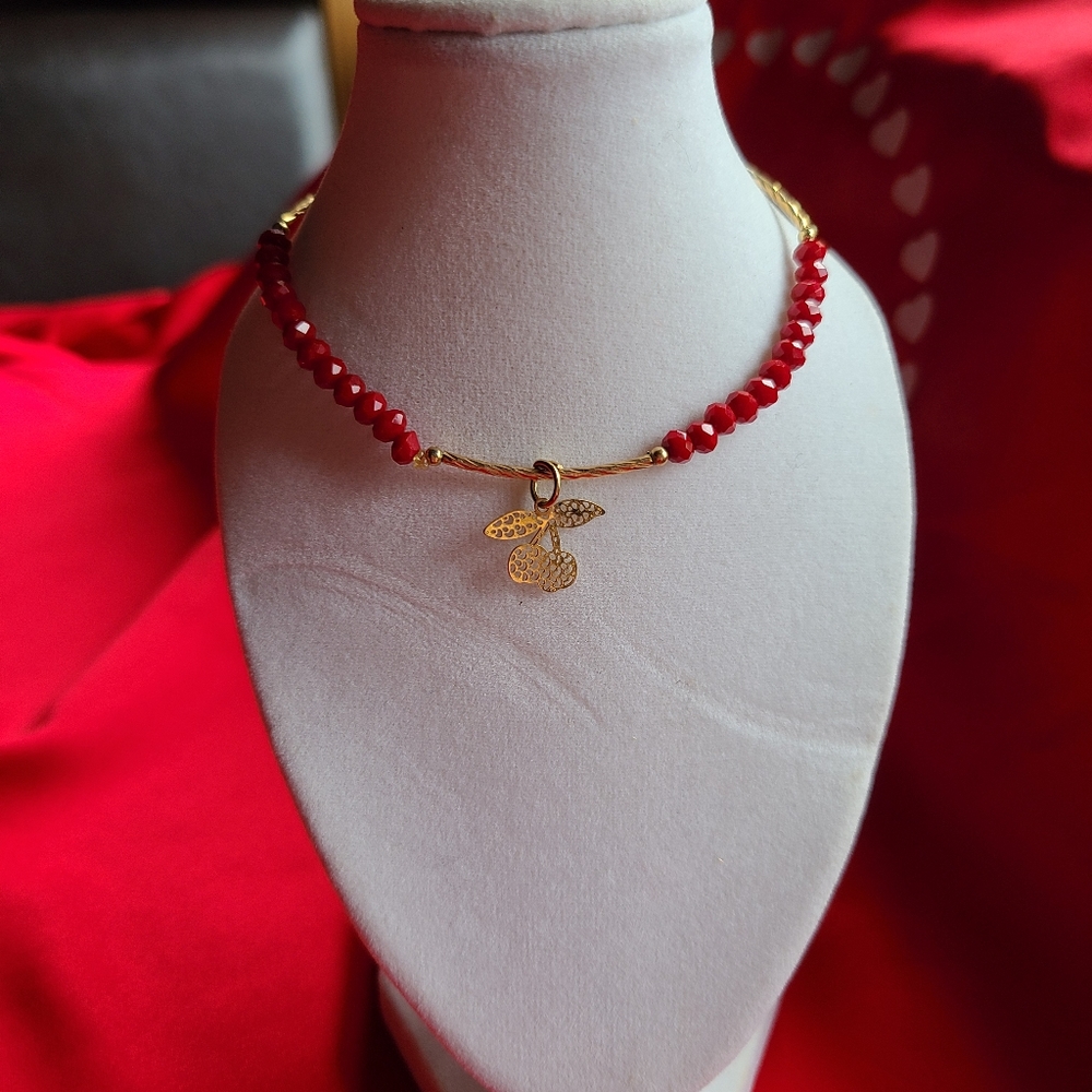 Cherry Charm Bracelet - Picture 3 of 8
